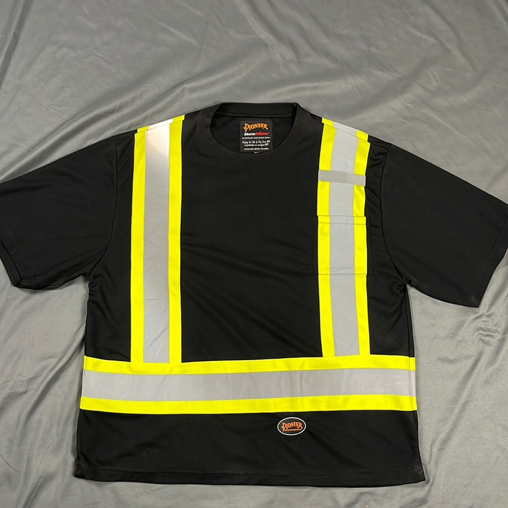 Pioneer Hi-Viz Birdseye Safety T-Shirt | Large